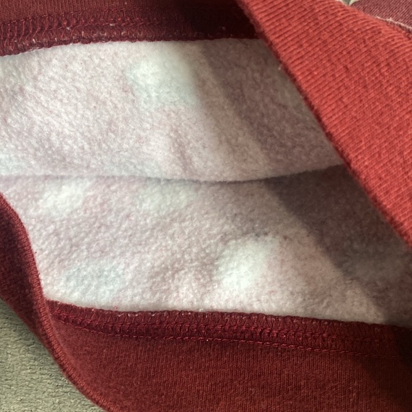 Boys Garanimals Animals Print Burgundy Fleece Sweatshirt Size 6 - 9 Months ! - Picture 8 of 8